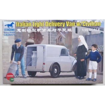 Italian light delivery van + civilians